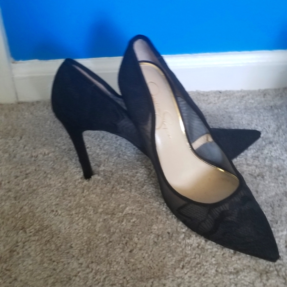 Jessica Simpson lace pump 9.5 size